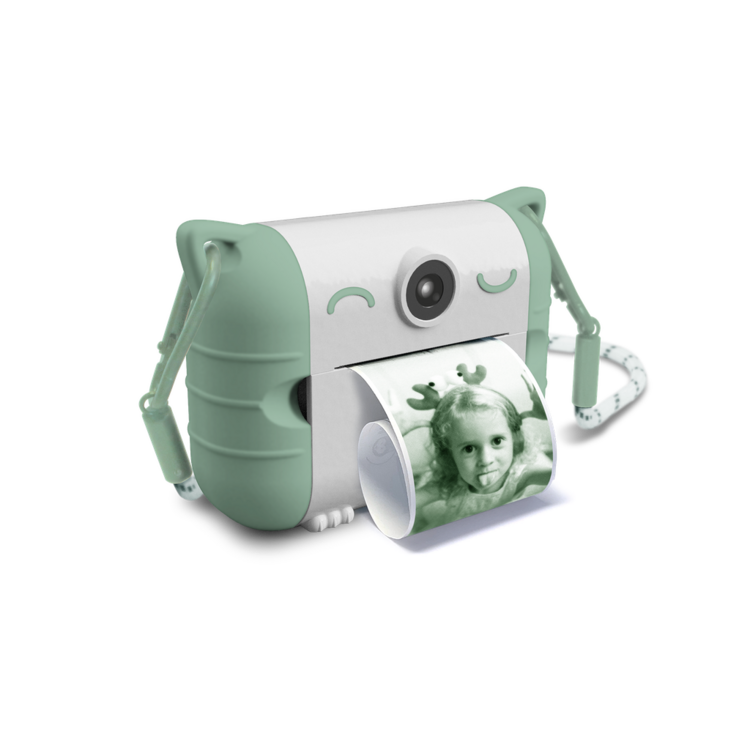 Kidywolf Kidyprint fototoestel met thermische printer - groen