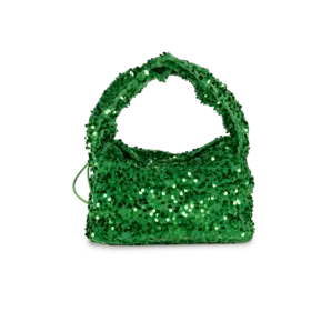 Sui Ava Anne Sequins Bag - Green