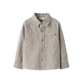 Lil'Atelier Tallula LS Shirt - Shitake