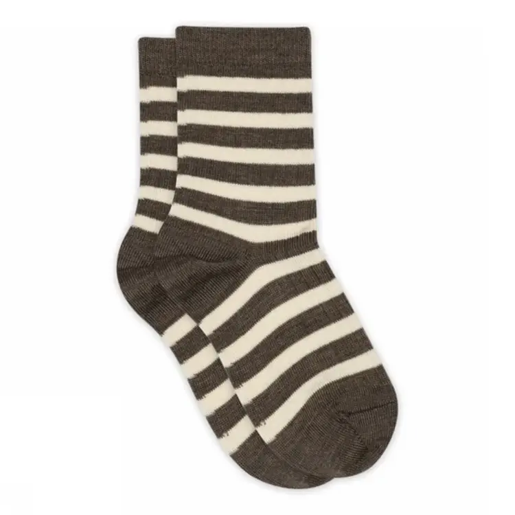 MP Denmark Elis Socks - 351 - Brown Melange