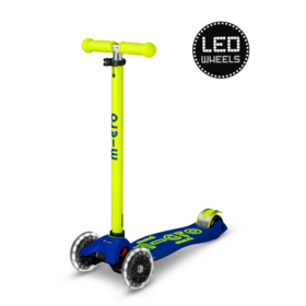 Micro step Maxi Micro Step Deluxe LED Blauw Geel Neon