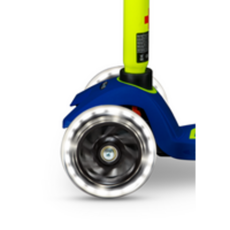 Micro step Maxi Micro Step Deluxe LED Blauw Geel Neon