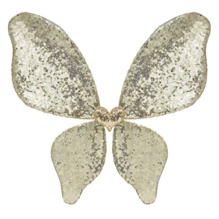 MIMI&LULA Sparkle sequin wings - Gold