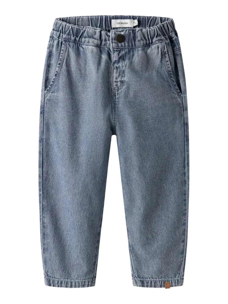 Lil'Atelier Taya Loose Jeans - Medium Blue Denim