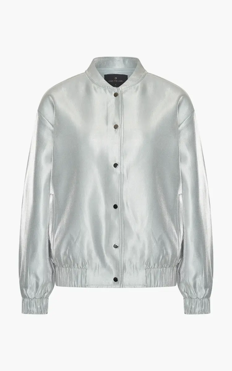 Aimée The Label Joy Bomber Jacket - Blue