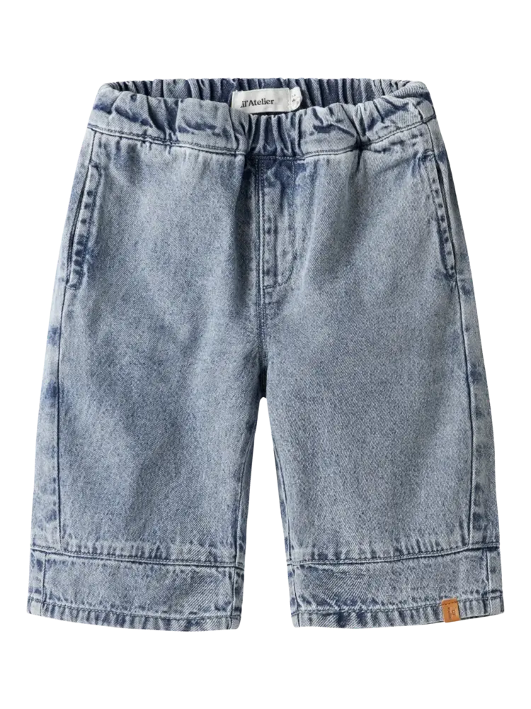Lil'Atelier Baby Taya Wide Jeans - Medium Blue Denim