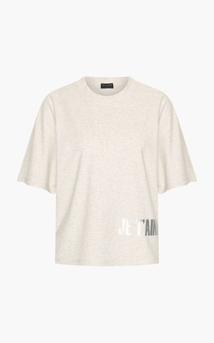 Aimée The Label Yara tee - Light grey