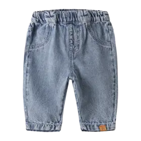 Lil'Atelier Baby Taya Loose Jeans - Medium Blue Denim