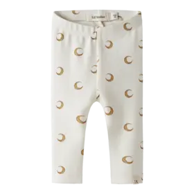 Lil'Atelier Baby Layo Kim Slim Legging - Coconut Milk/Moon