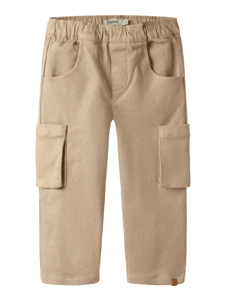 Lil'Atelier Taru Loose Twill Pant - Irish Cream