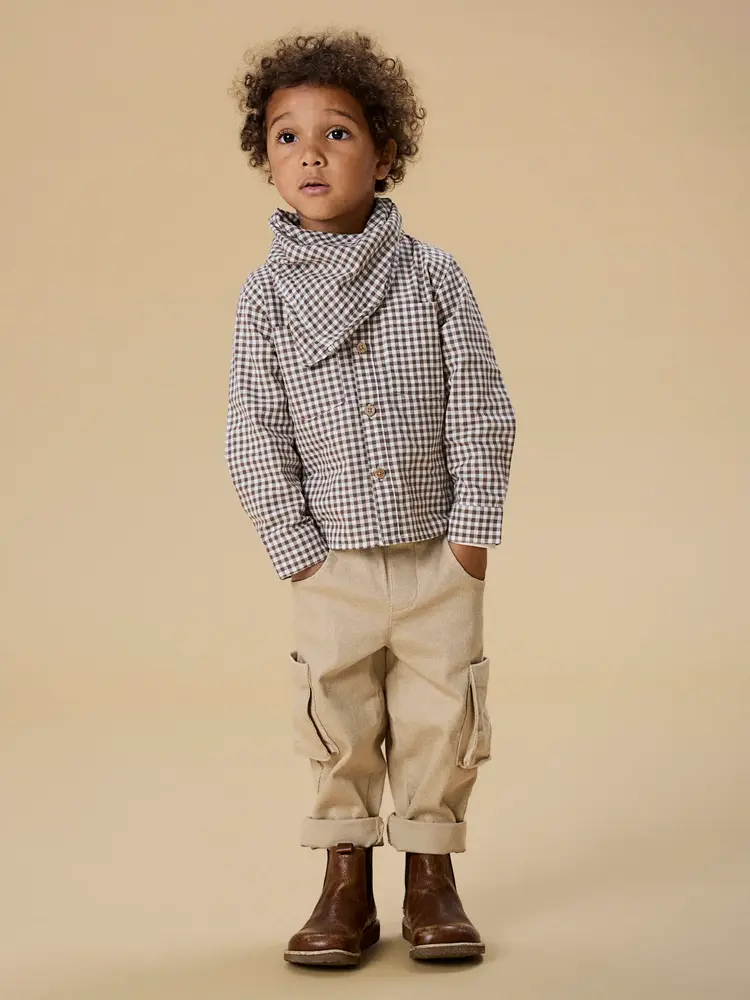 Lil'Atelier Taru Loose Twill Pant - Irish Cream