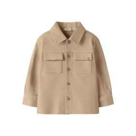 Lil'Atelier Taru Loose Twill Shirt - Irish Cream