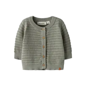 Lil'Atelier Baby Thunder knit - Seagrass