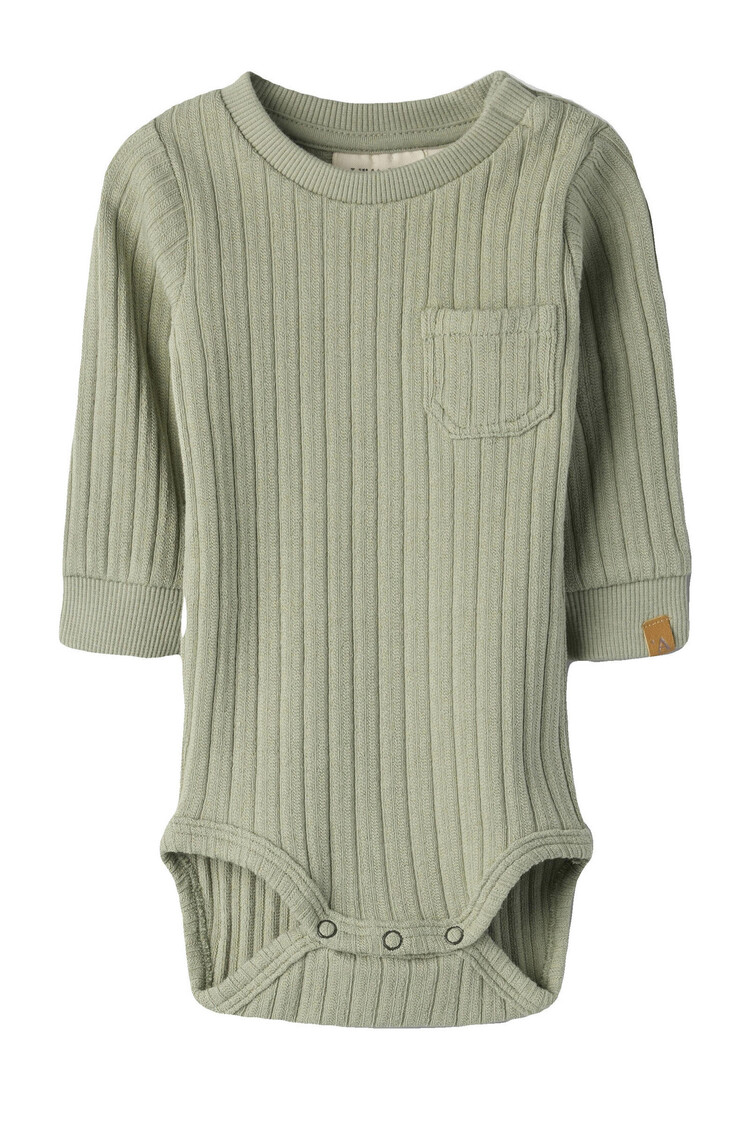 Lil'Atelier Baby Tao LS Slim Body - Seagrass