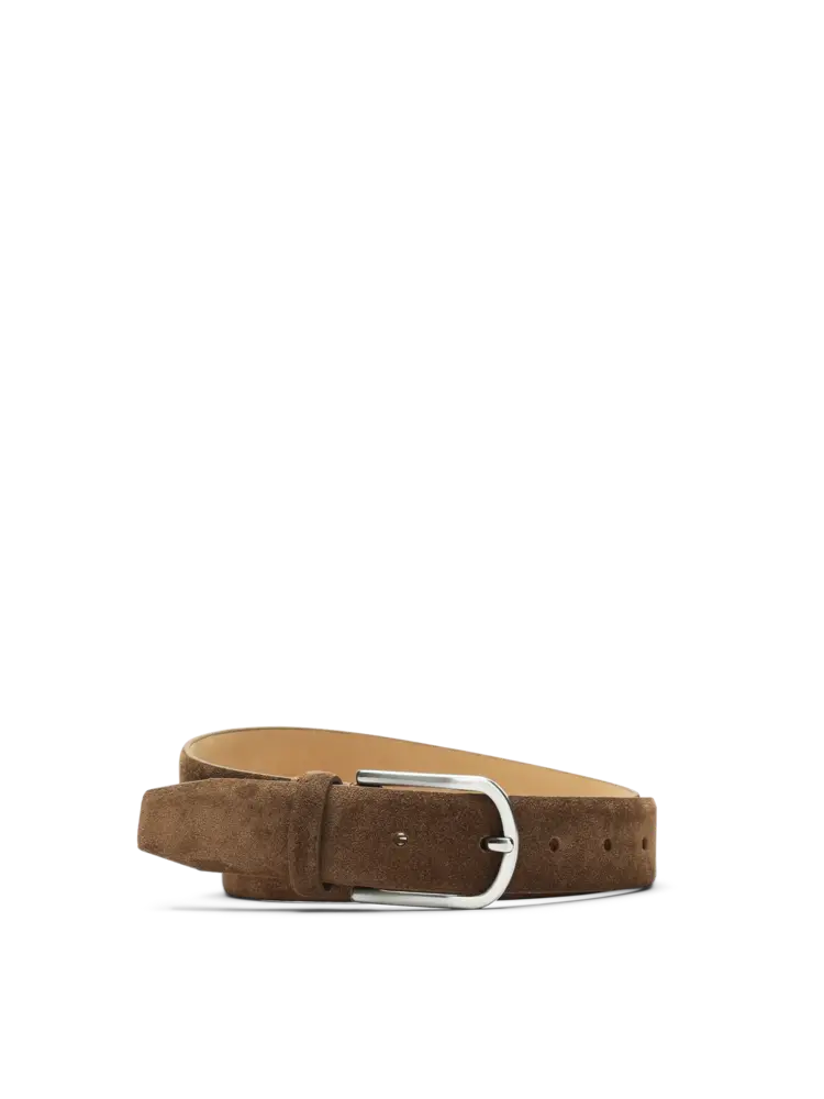Selected Wiona Suede Belt - Tan