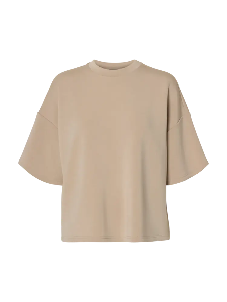 Selected Tenny Oversized Tee - Pure Cashmere