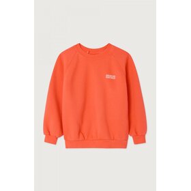 American Vintage Izubird  sweat - Mandarijn