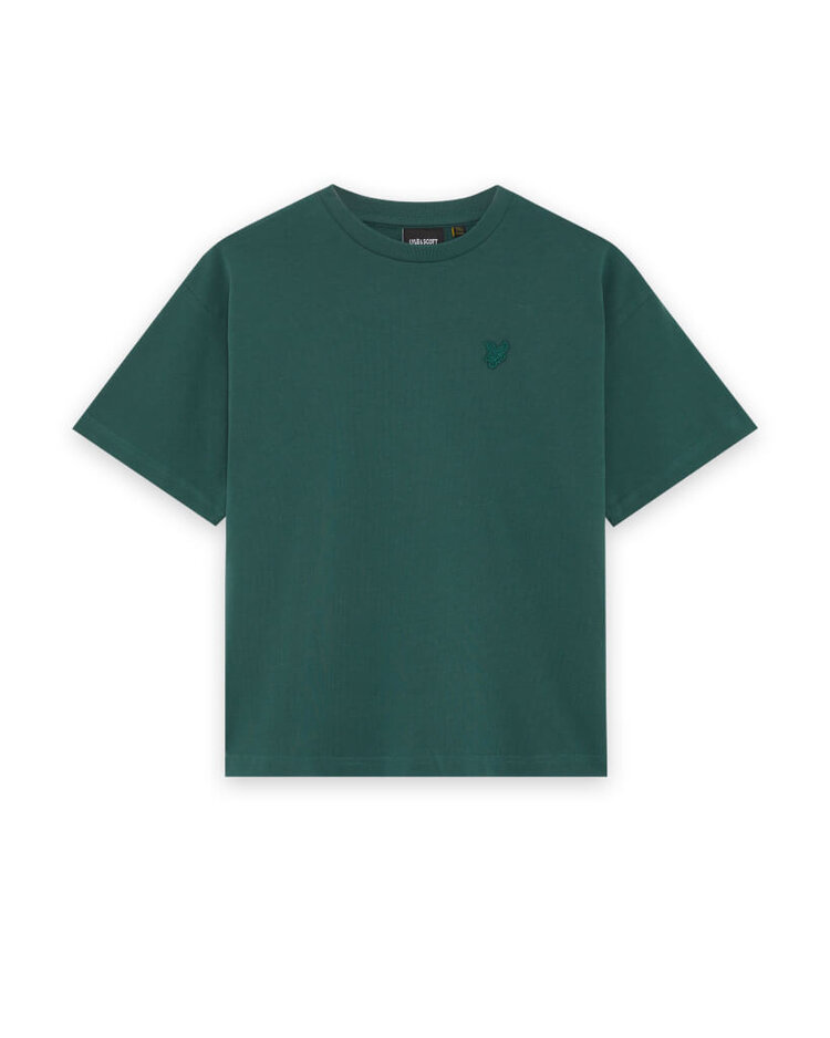 Lyle & Scott Heavy Weight Relaxed Tshirt - Everglade