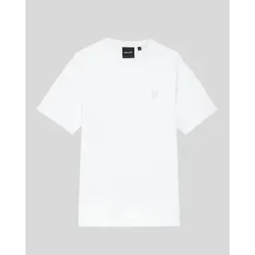 Lyle & Scott Heavy Weight Relaxed Tshirt - White