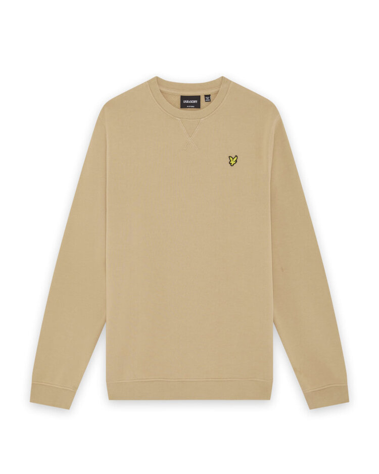Lyle & Scott Crew Neck Sweatshirt - Dark Sand