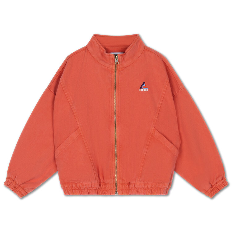 Repose Windbreaker - Washed Flame Red