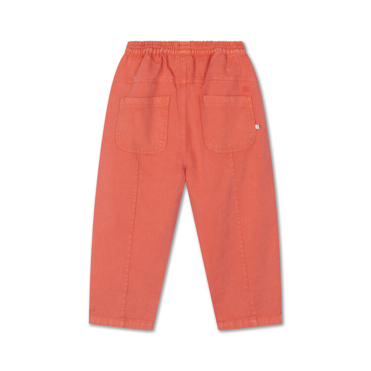 Repose Wide Pant - Washed Flame Red