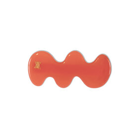 Repose Wavy Hair Clip - Coral Dusk