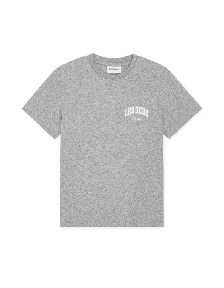 Les Deux Hoop T-Shirt - Grey Melange
