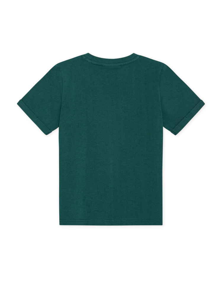 Les Deux Norregaard Contrast T-Shirt - Sea Moss Green