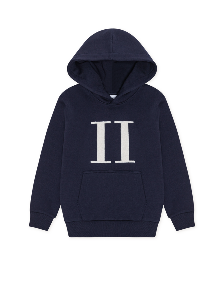 Les Deux Encore Bouclé Hoodie - Dark Navy
