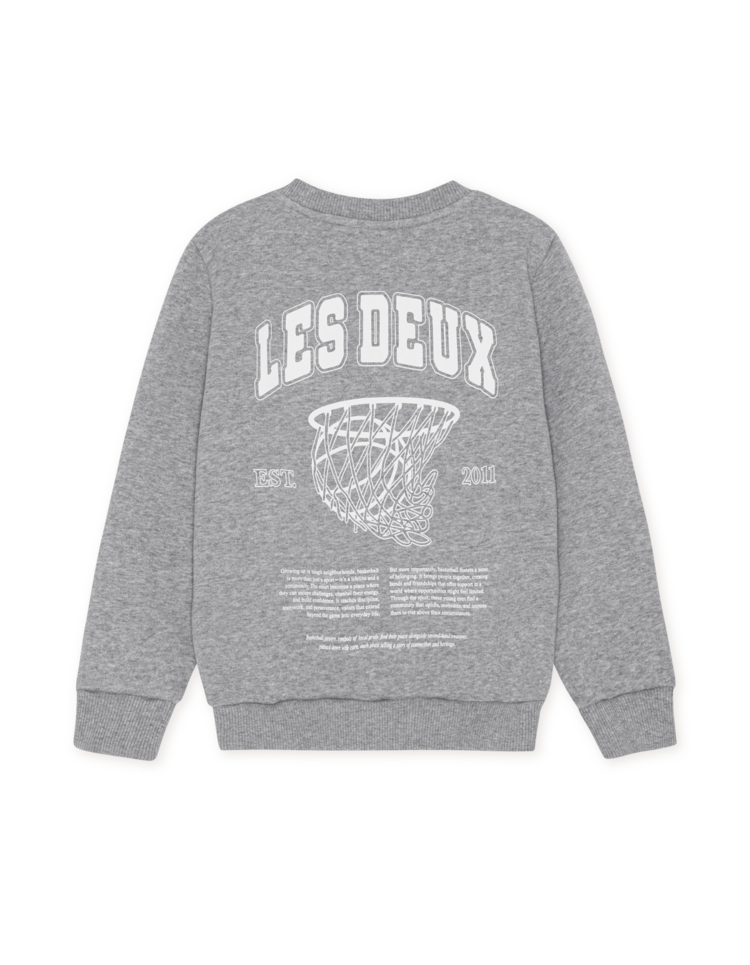 Les Deux Hoop Sweatshirt - Grey Melange