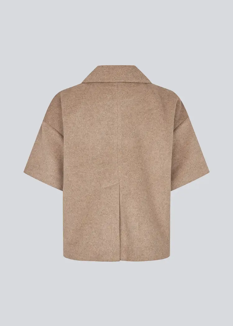 Modström Silja Cape - Black Melange