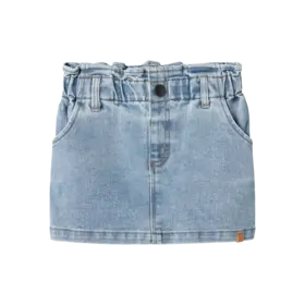 Lil'Atelier Darlee Dnm Skirt - Medium Blue Denim