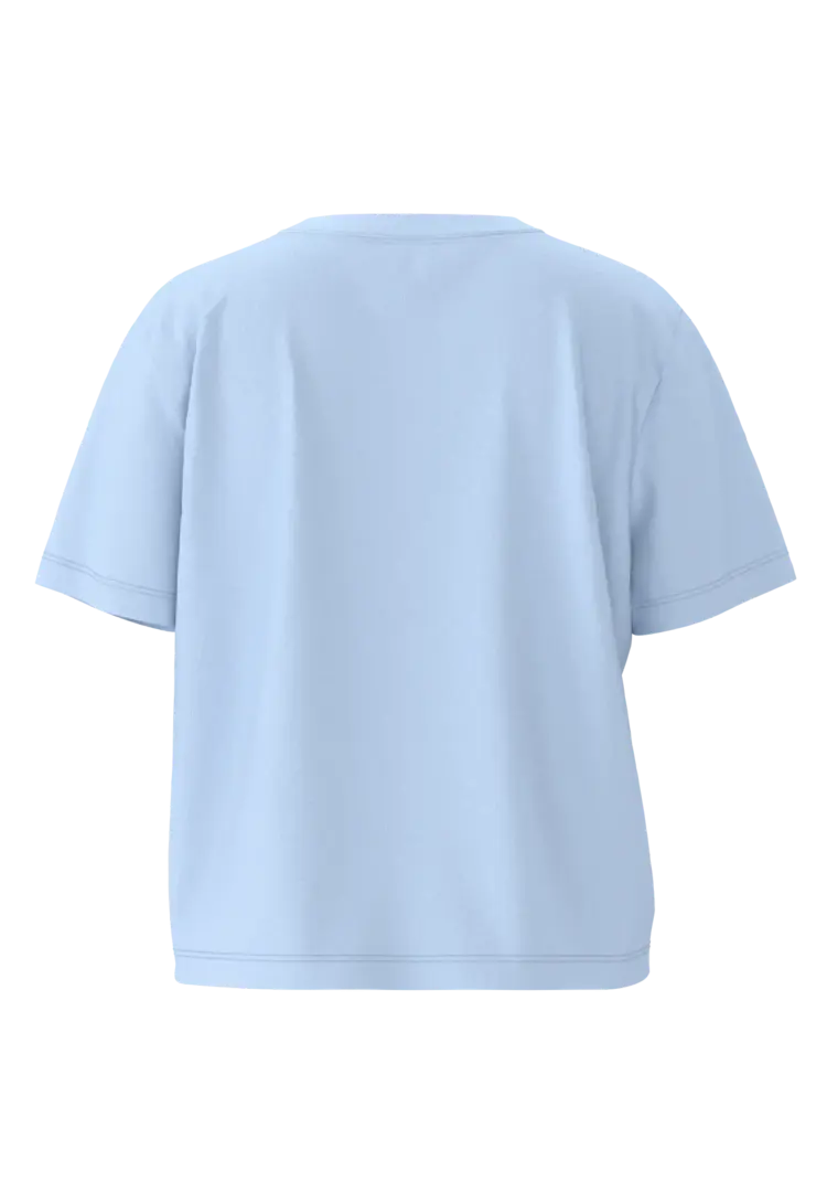Selected Essential ss Boxy Tee Noos - Cashmere Blue