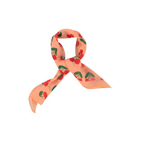 Piupiuchick Silky Bandana - Coral/cherries