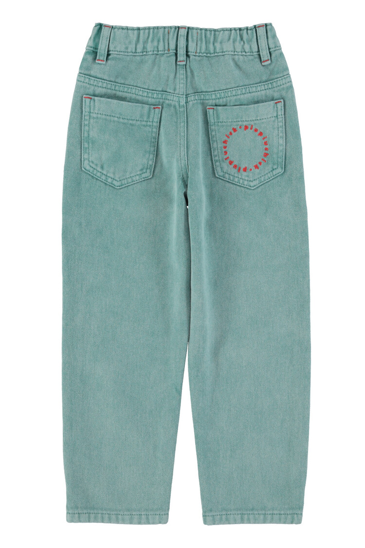 Piupiuchick Unisex trousers - washed green
