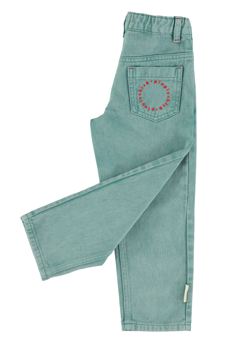 Piupiuchick Unisex trousers - washed green