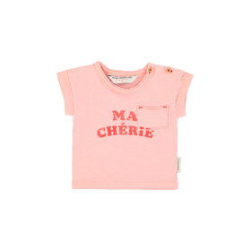 Piupiuchick Baby T-Shirt - light pink/ma cherie
