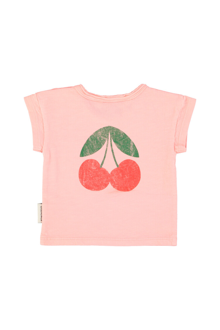 Piupiuchick Baby T-Shirt - light pink/ma cherie