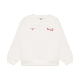 Daily7 Oversized Sweater Artwork - Egret