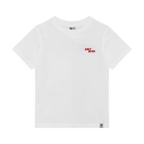 Daily7 Oversized T-Shirt Backprint - Egret