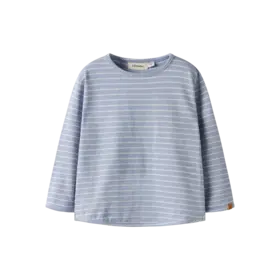 Lil'Atelier Baja Loose Top - Zen Blue