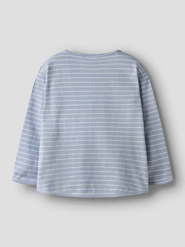 Lil'Atelier Baja Loose Top - Zen Blue