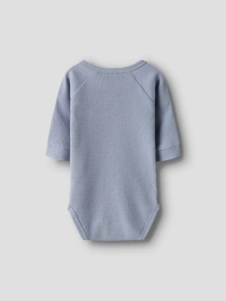 Lil'Atelier Baby Balto LS Body - Zen Blue