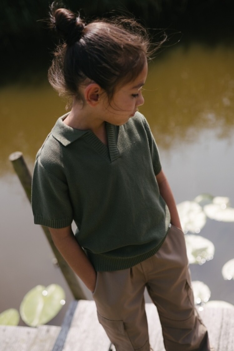 LEVV Shirt Berend - Dark Green