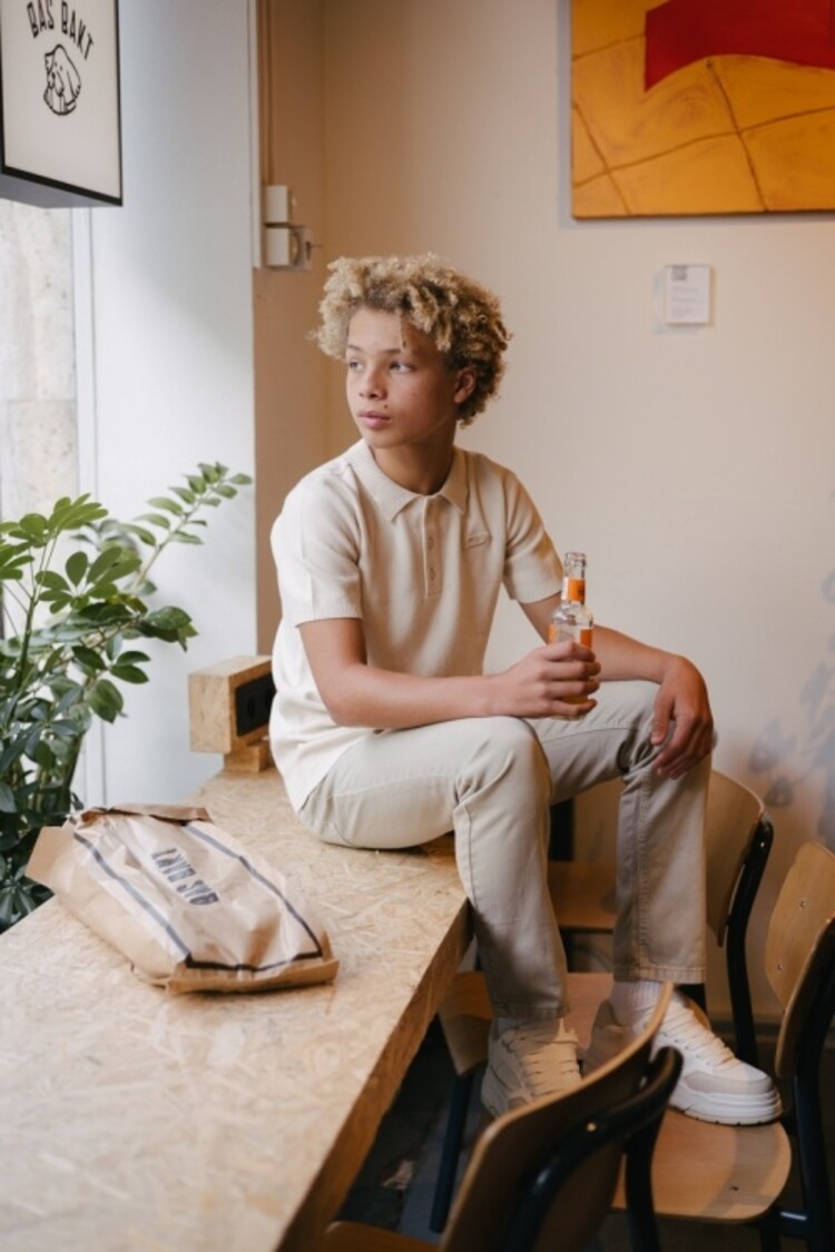 LEVV Pants Bruno - Dessert Sand