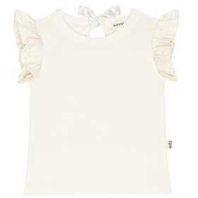 House of Jamie Ruffled Tee - Cream