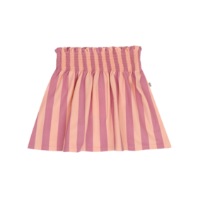 House of Jamie Smocked Skirt - Violet Bellini Stripes