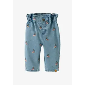 Lil'Atelier Deva Loose Jeans - Medium blue Cherry