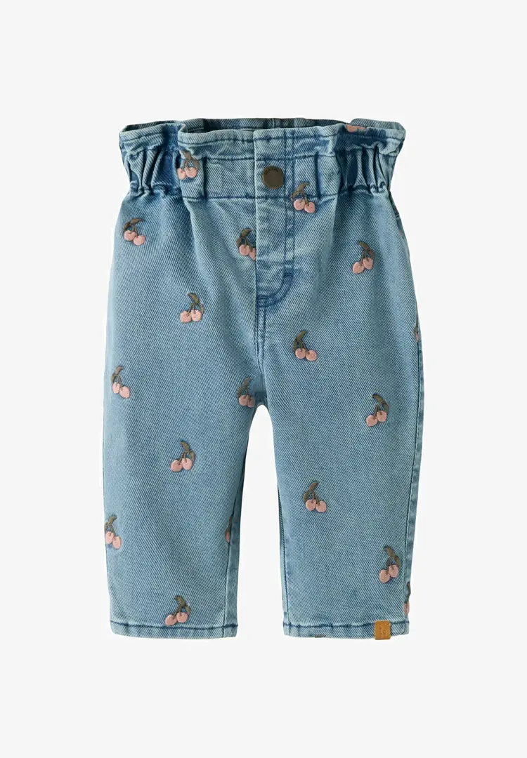 Lil'Atelier Deva Loose Jeans - Medium blue Cherry